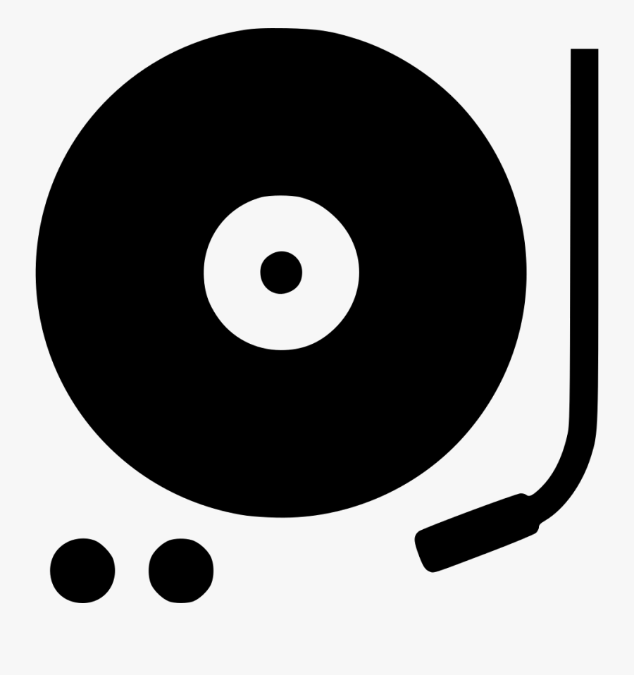 Turntable - Record Player Icon Png, Transparent Clipart