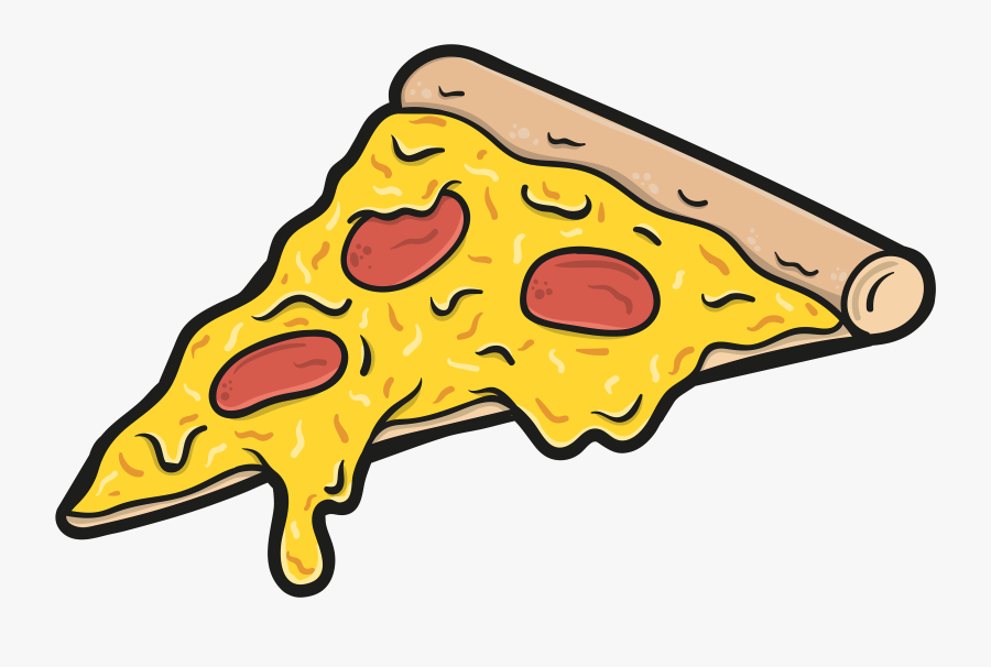 Lardel - Drippy Pizza, Transparent Clipart