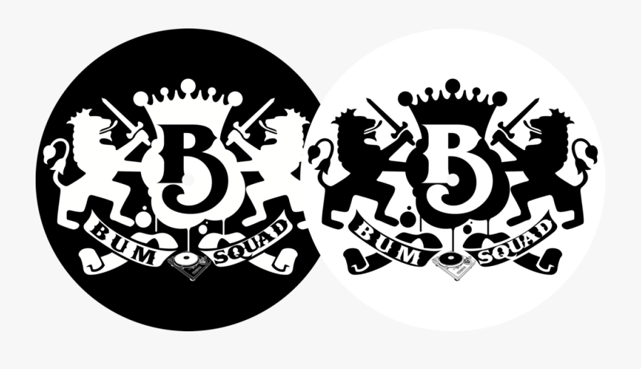 Image Of Bum Squad Signature Turntable Slipmats (pair) - Logo Blank Hd Download, Transparent Clipart