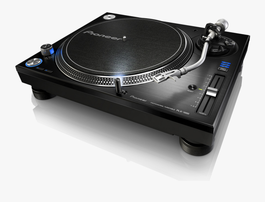 Transparent Turntables Clipart - Pioneer Plx 1000, Transparent Clipart