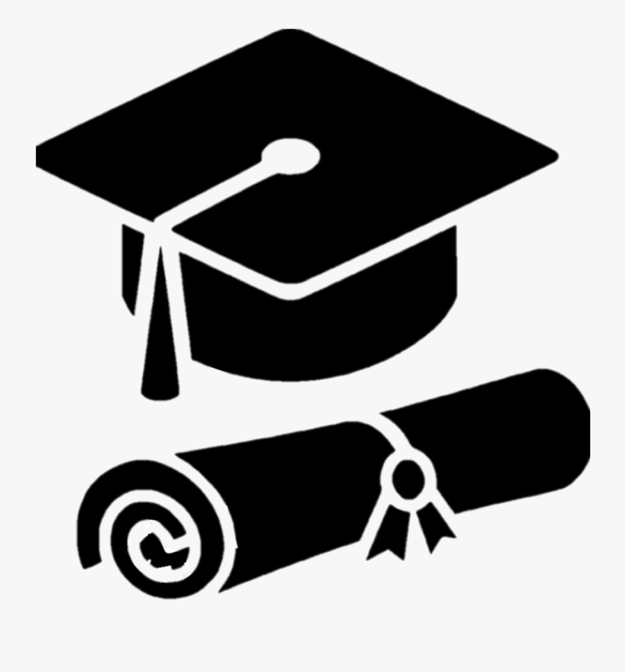 Graduated Highschool - Transparent Background Graduation Cap Icon, Transparent Clipart