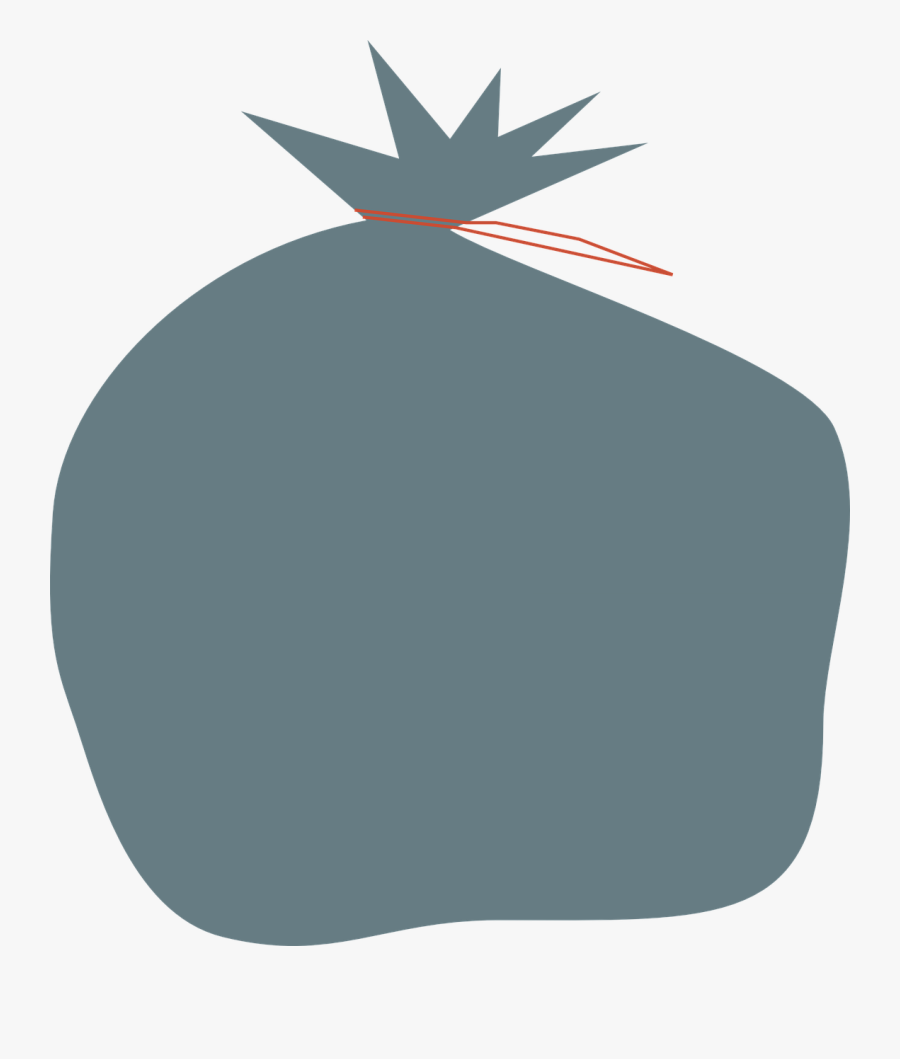 Bag Trash Waste Free Picture - Bolsa De Residuos Png, Transparent Clipart