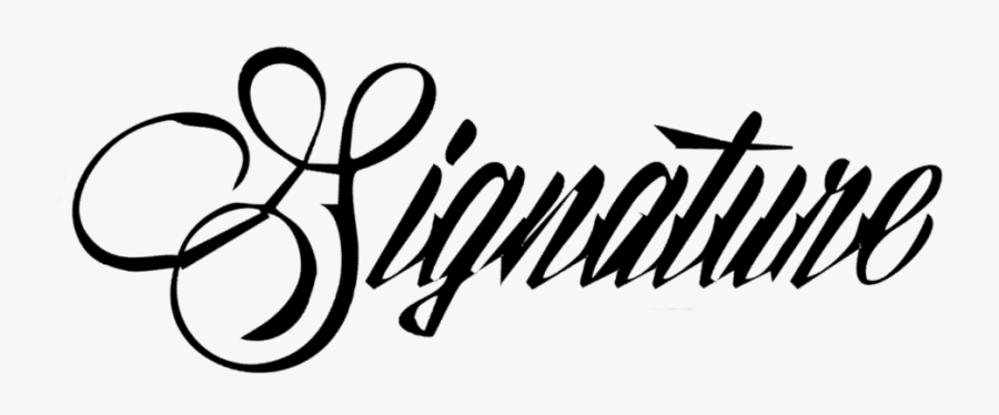 Calligraphy, Transparent Clipart