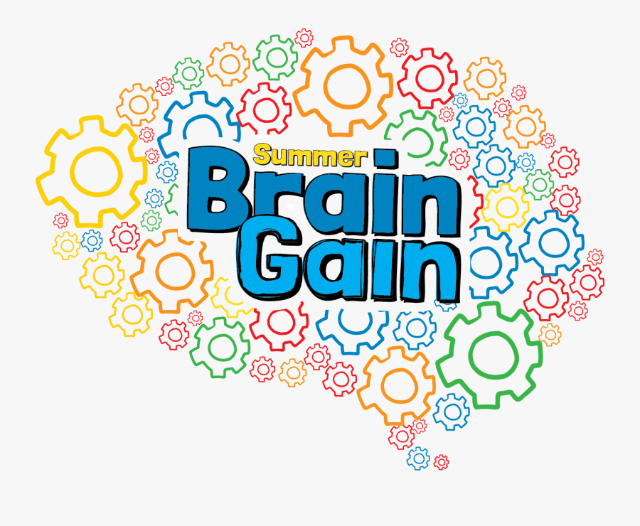 Summer Brain Gain, Transparent Clipart