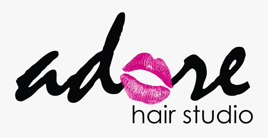 Adore Hair Studio - Signature Corporate Logo, Transparent Clipart