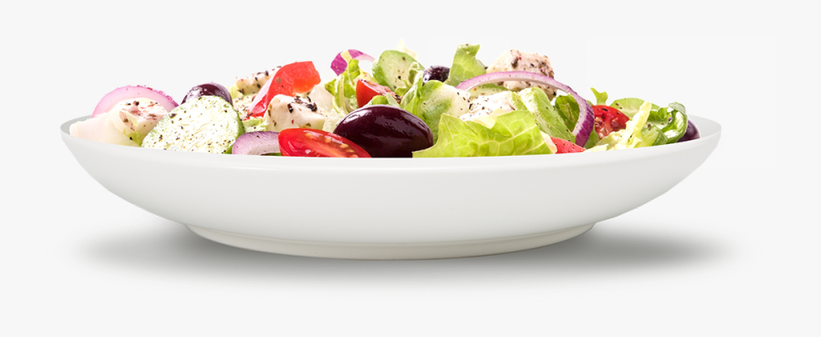Greek Salad Png - Salad On A Plate Transparent, Transparent Clipart