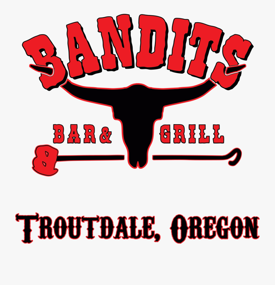 Bandits Bar & Grill Logo - Bar Grill Logo, Transparent Clipart