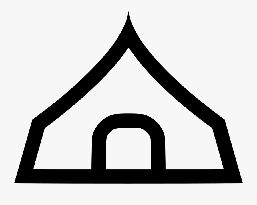 Tent Camping House Outdoor Outside, Transparent Clipart