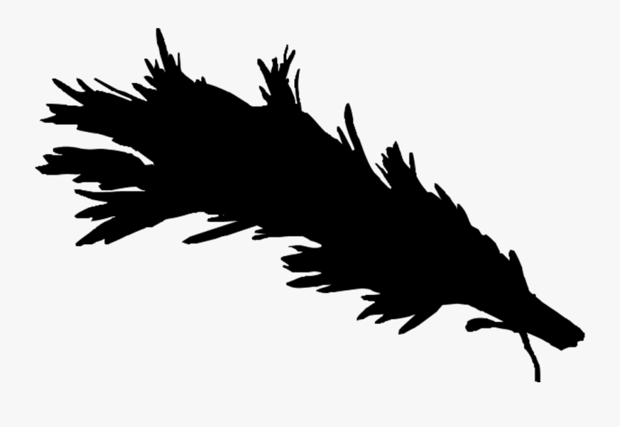 Bald Eagle Beak Font Silhouette Feather - Illustration, Transparent Clipart