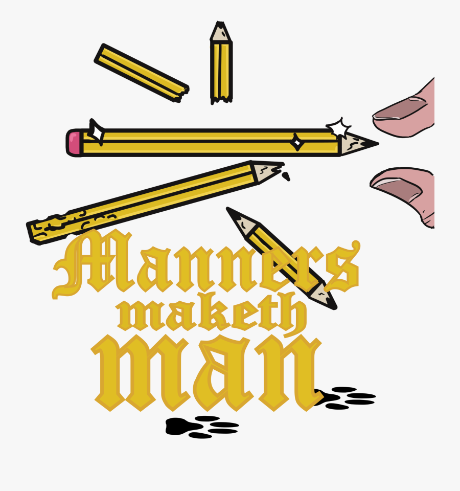 Manners Maketh Man - Sarah Otto, Transparent Clipart