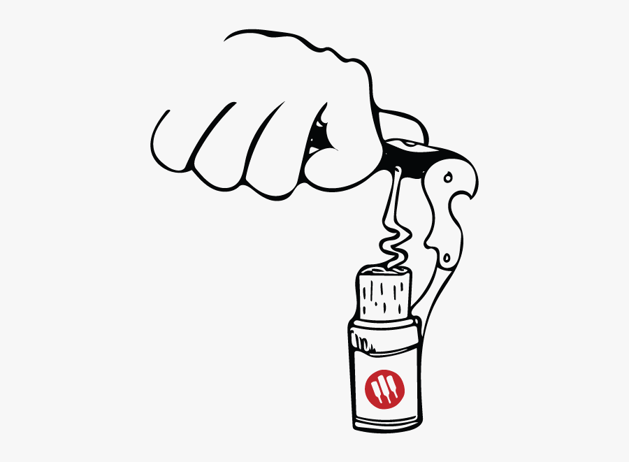 Wine Folly How To Open Wine, Transparent Clipart