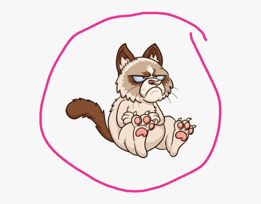Grumpy Cat Clip Art, Transparent Clipart