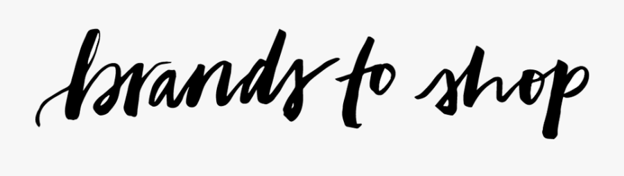 Decorative Brands To Shop - Calligraphy, Transparent Clipart