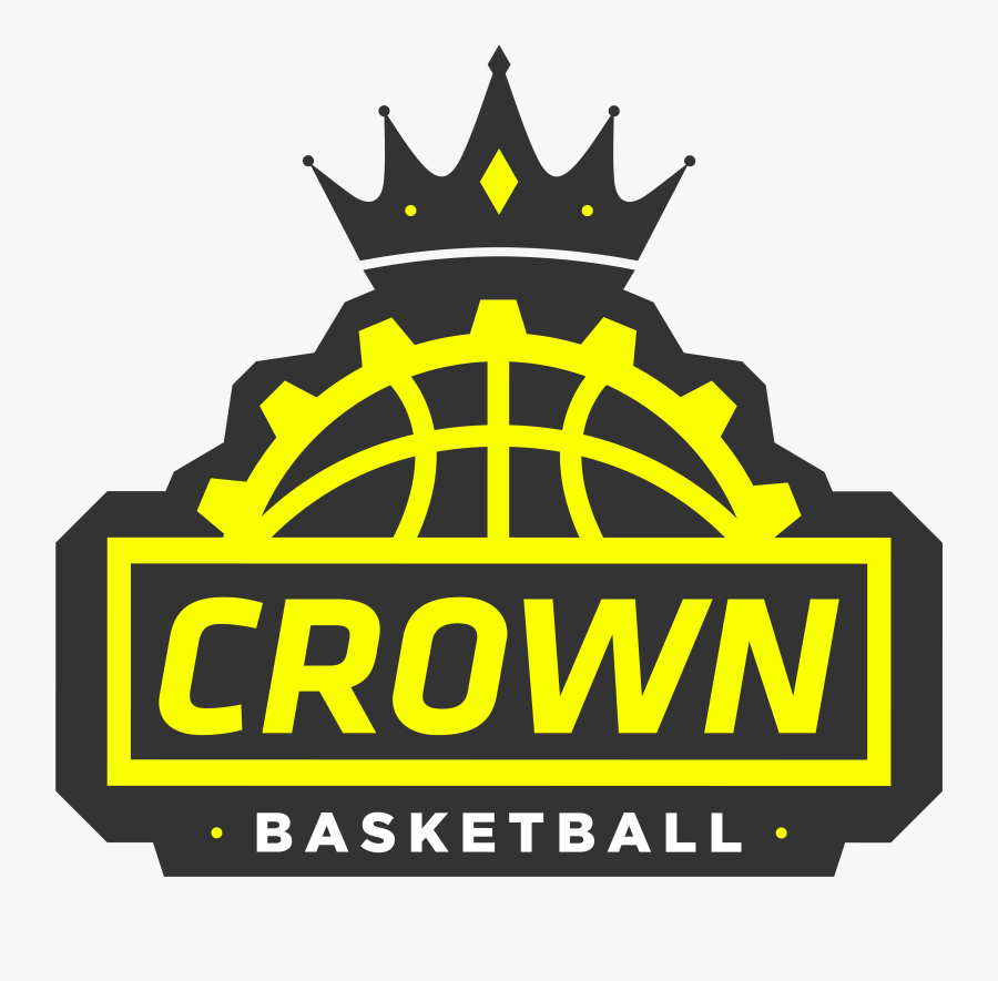 Logo Basketball Design Crown, Transparent Clipart