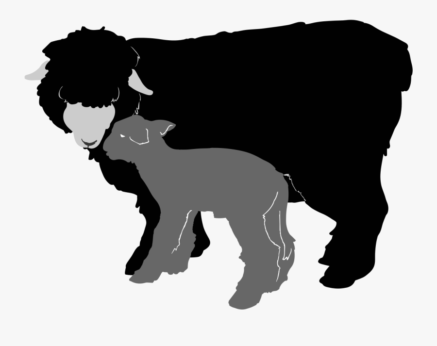 Sheep Goat Silhouette Clip Art - Portable Network Graphics, Transparent Clipart