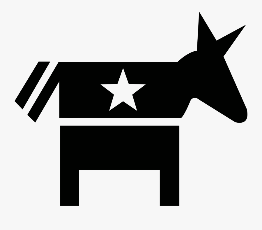 Transparent Democratic Donkey Clipart - Democrat Donkey Walking Gif, Transparent Clipart