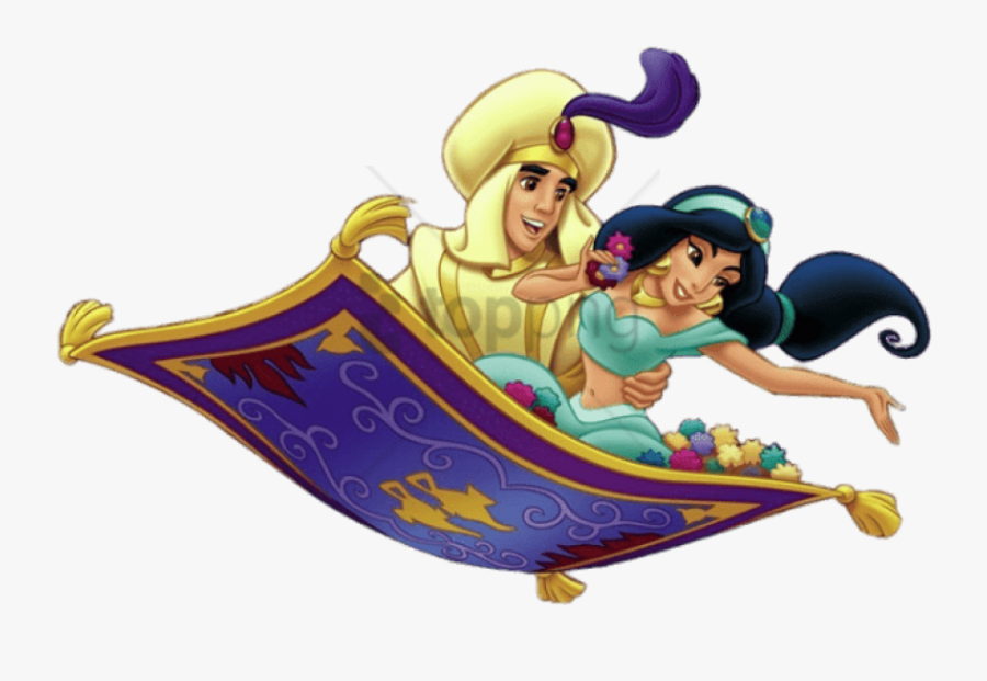 Princess Jasmine And Aladdin Png, Transparent Clipart