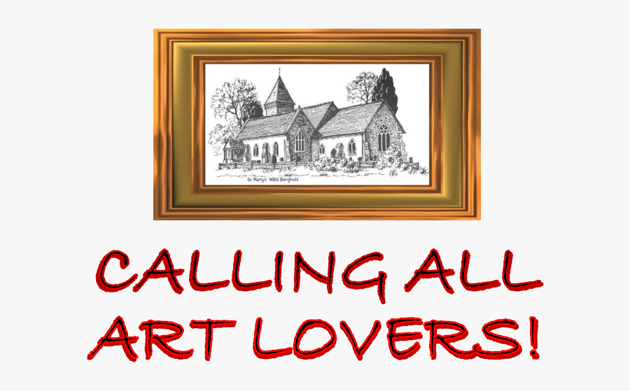 Art In The Old Church Banner - Urban Garden, Transparent Clipart