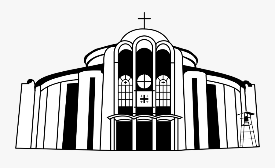 Building, House, Church, Temple, Architecture, Religion - Illustration, Transparent Clipart