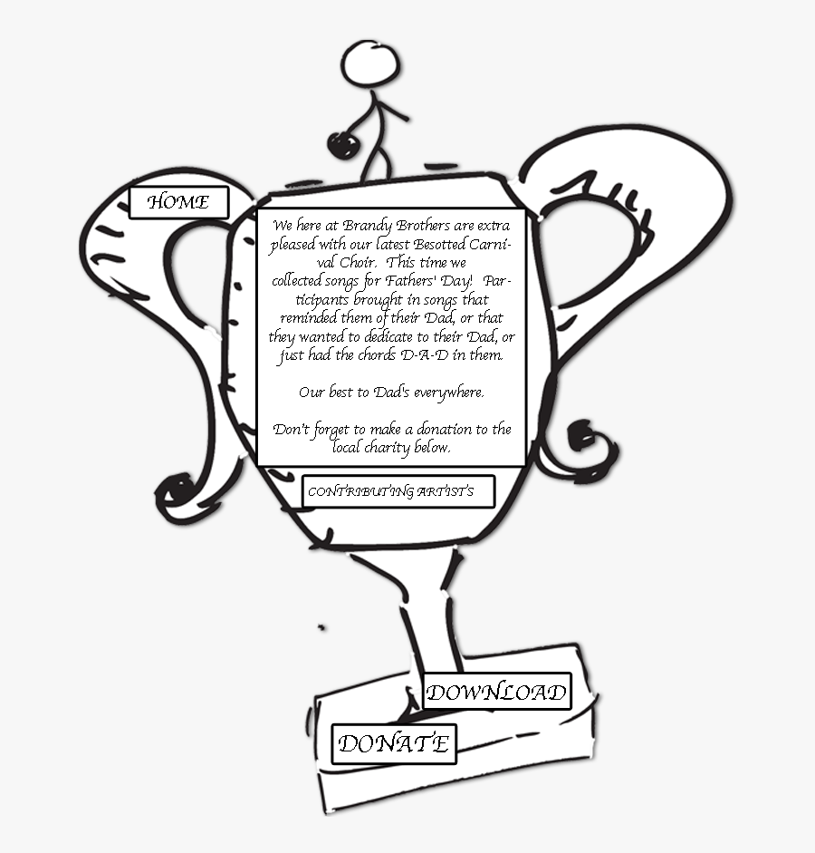 Fathers Day Album - Illustration, Transparent Clipart