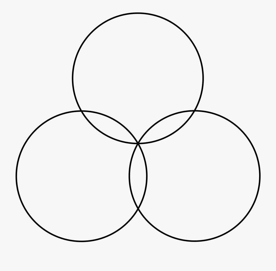 File Flower Of Life - Flower Of Life 3 Circles , Free Transparent ...