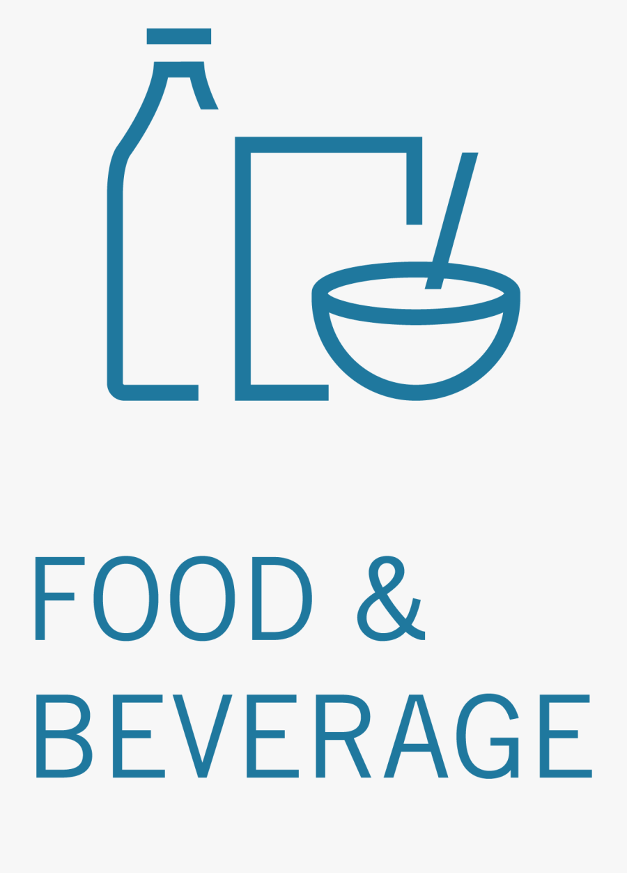 Used Food And Beverage Equipment - Food And Beverage Logo, Transparent Clipart