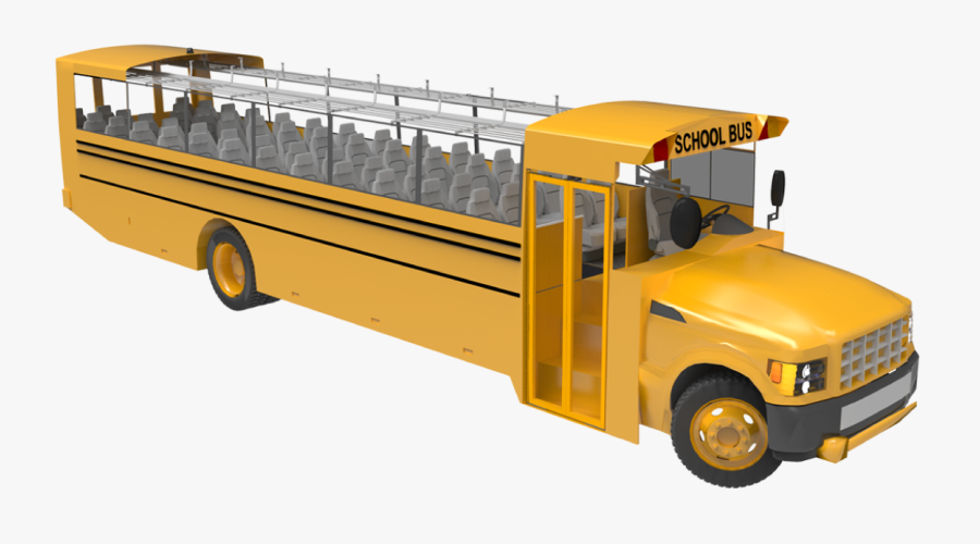 Transparent Clipart Viewer - School Bus, Transparent Clipart
