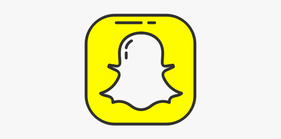 Snapchat Android App Redesign - Snapchat Logo Png, Transparent Clipart