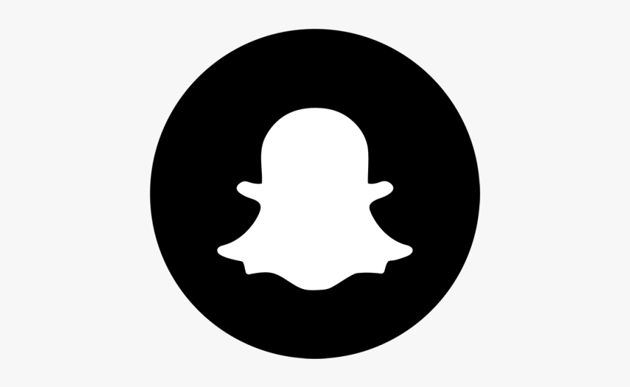 Snapchat Black Ampamp White Icon, Snapchat, Snap, Chat - Snapchat Logo Png Black, Transparent Clipart
