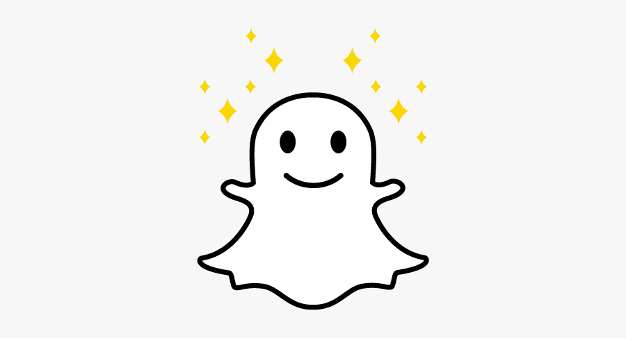 Snapchat Social Media Apps, Transparent Clipart