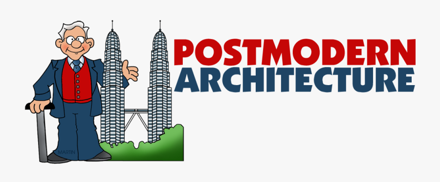 Post Modern Architecture, Transparent Clipart