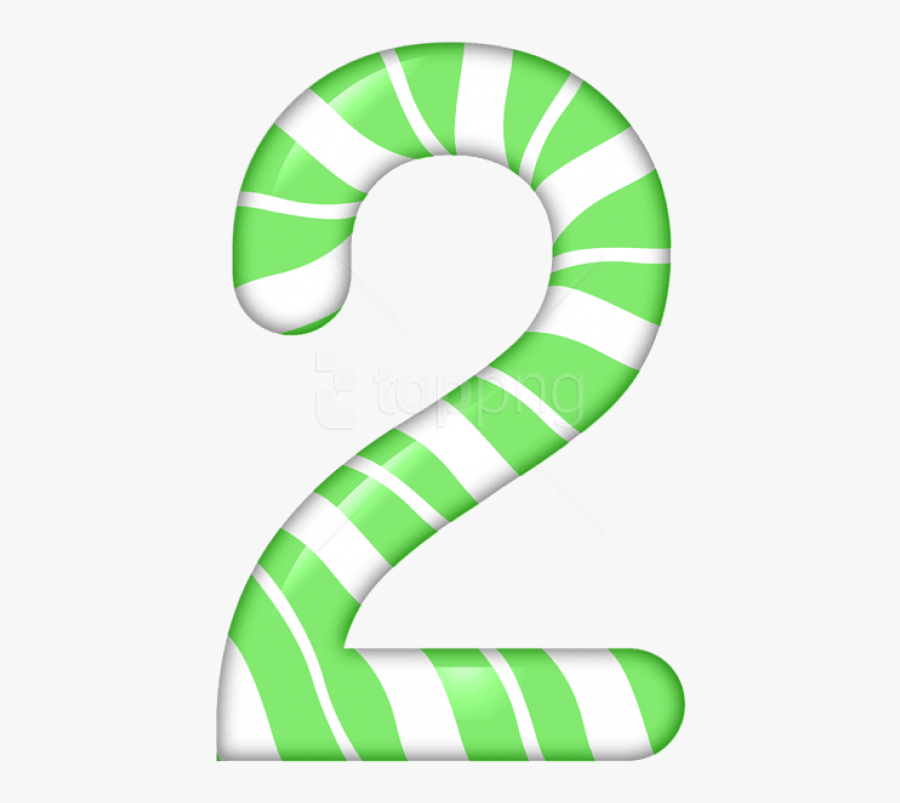 Free Png Download Number Two Candy Style Clipart Png - Inflatable, Transparent Clipart