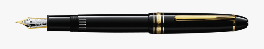 Montblanc Meisterstuck Le Grand Fountain Pen [f77a] - Mont Blanc Meisterstuck Classique Fountain Pen, Transparent Clipart