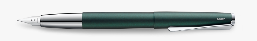 Lamy Studio Racing Green Fountain Pen, Transparent Clipart