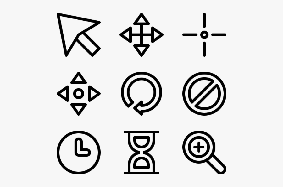 Cursor - Free Vector Carrot Icon, Transparent Clipart