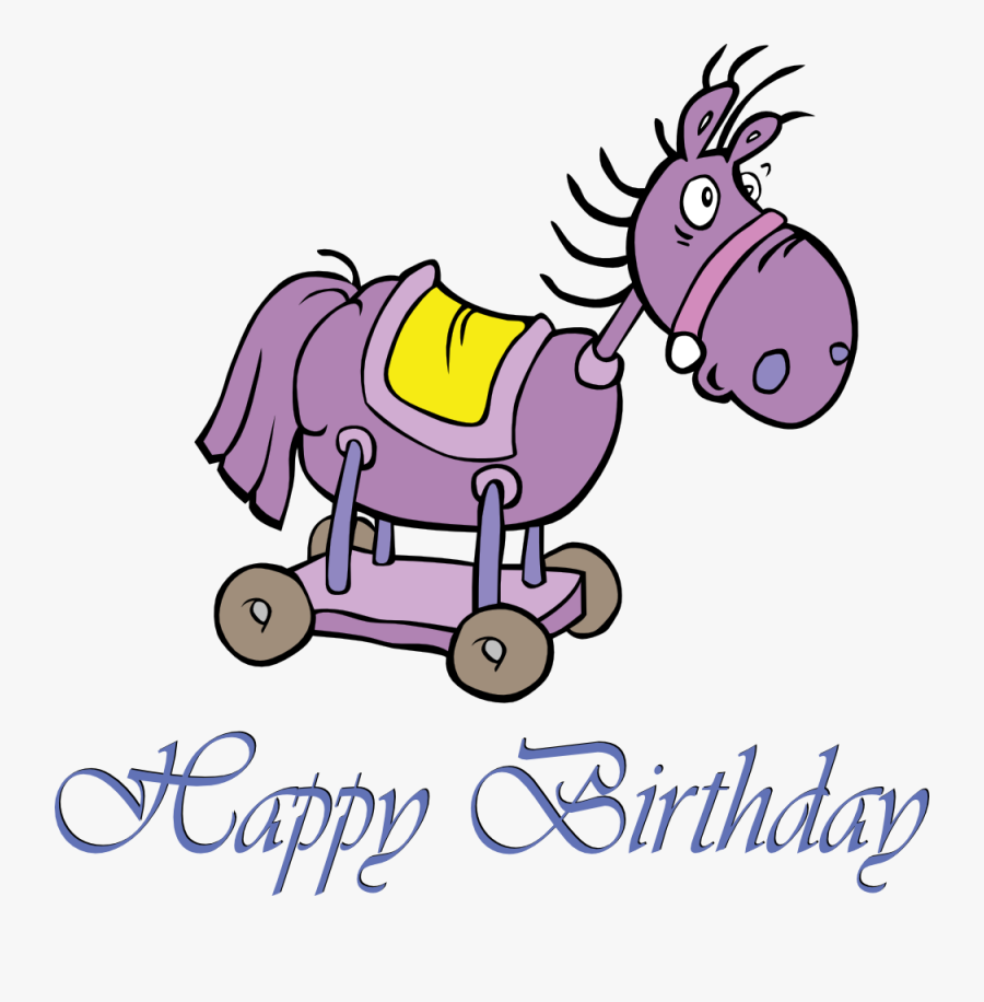 Happy Birthday Rocking Horse - Brother Birthday Wishes Poetry, Transparent Clipart