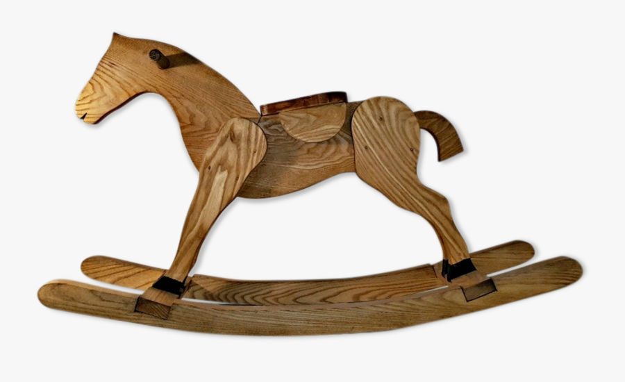 Handmade Rocking Horse Pegged Oak Wood"
 Src="https - Sorrel, Transparent Clipart