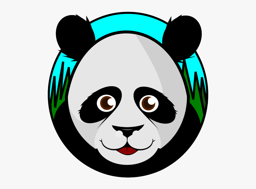Free Giant Panda Face Clip Art - Giant Panda, Transparent Clipart