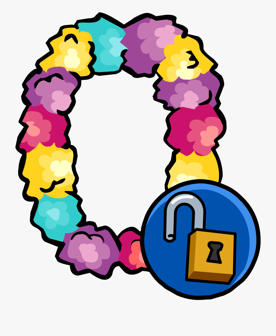Club Penguin Rewritten Wiki - Club Penguin Island Lei, Transparent Clipart