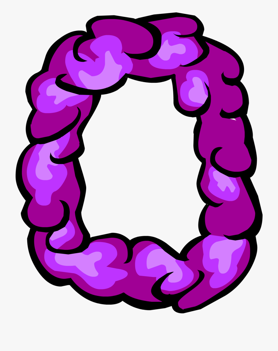 Vintage Penguin Wiki - Hawaiian Lei Club Penguin, Transparent Clipart