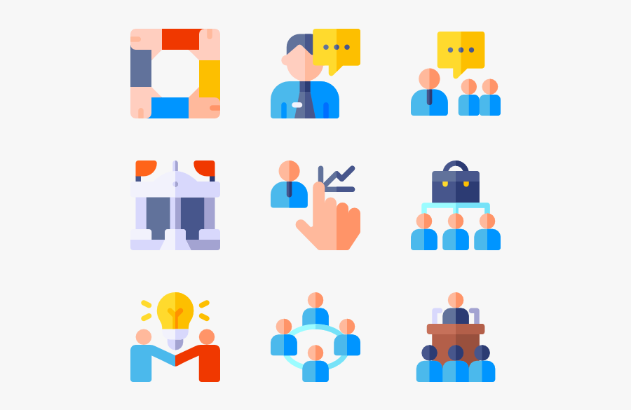 Business Meeting, Transparent Clipart