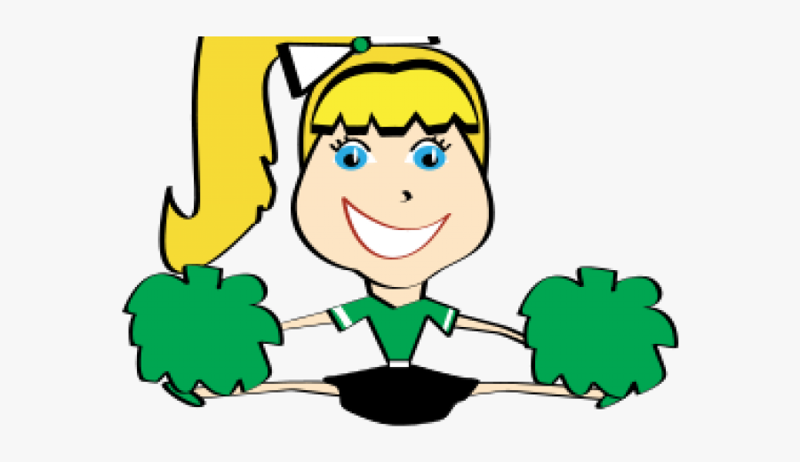 Happy Birthday Clipart Cheerleader - Clip Art, Transparent Clipart