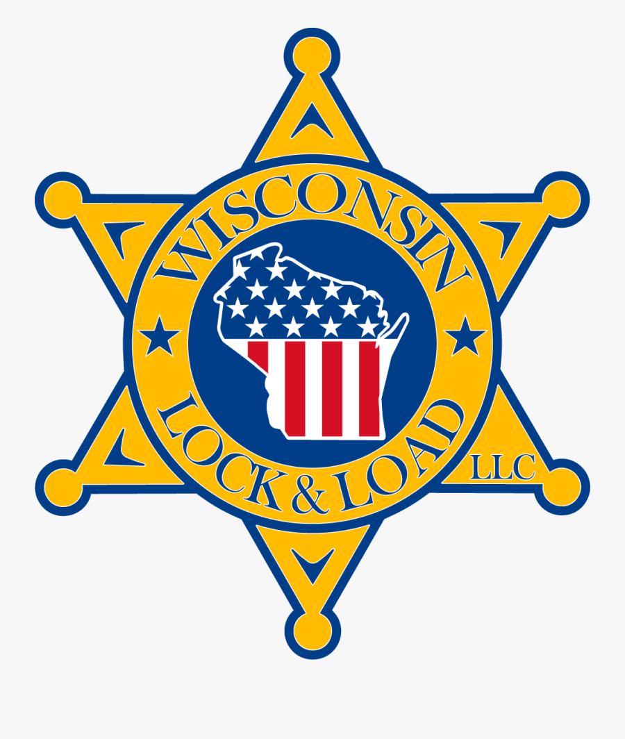 Logo-footer - Peoria County Sheriff Badge, Transparent Clipart