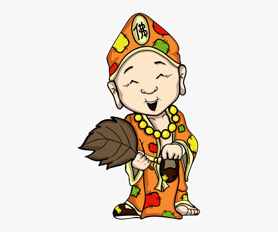 Monkas Clipart Buddhist Monk - Buddha Clipart, Transparent Clipart