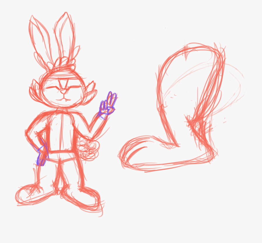 Sketch Scorbunny Evolution - Sketch, Transparent Clipart