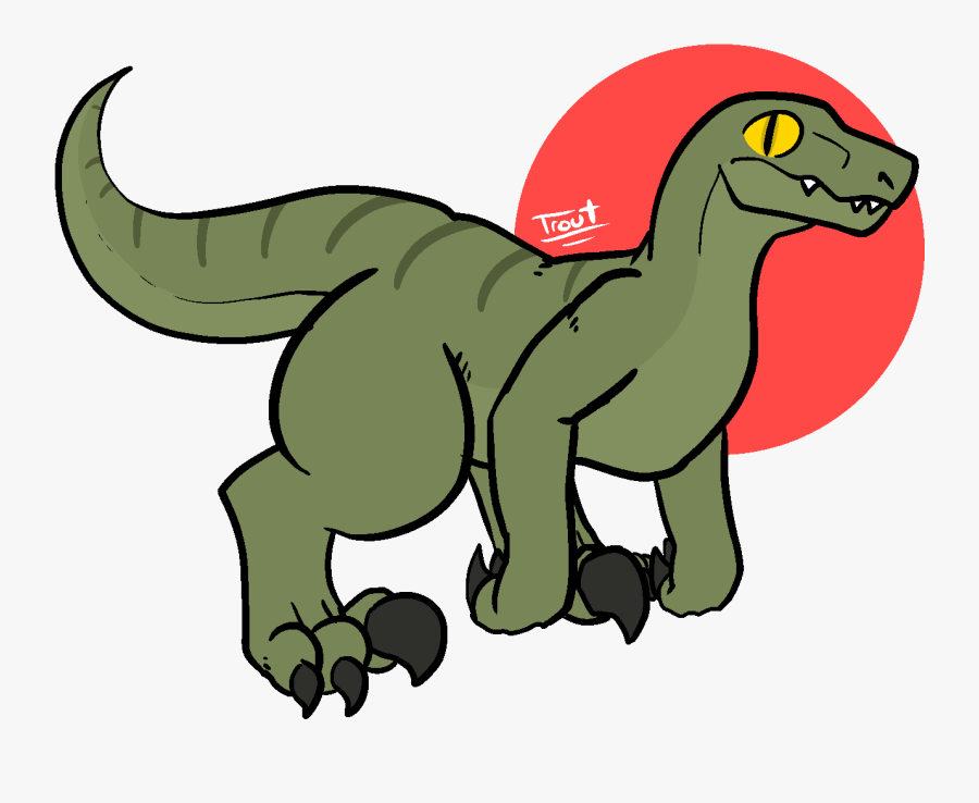 Raptor - Cartoon, Transparent Clipart