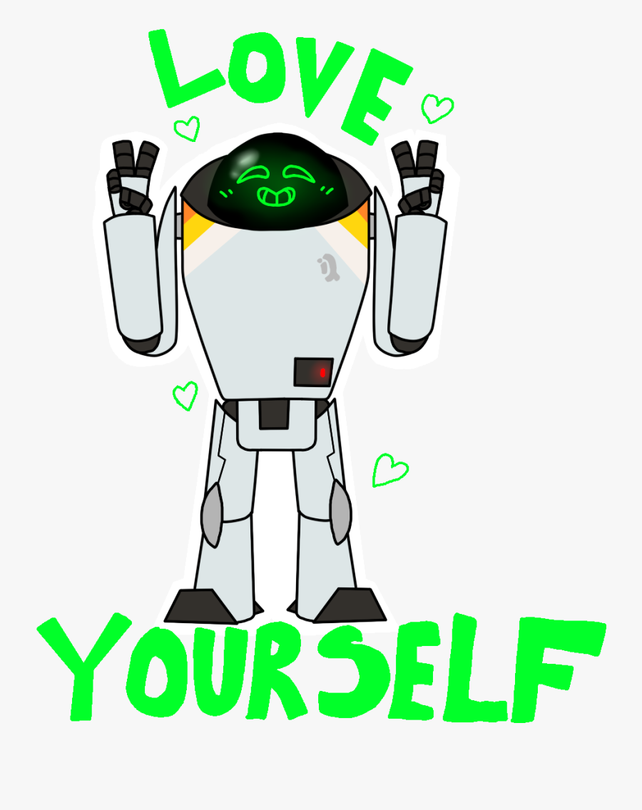 Love Yourself - Cartoon, Transparent Clipart