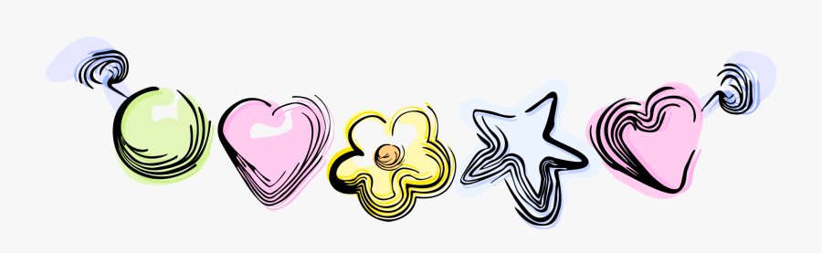 Vector Illustration Of Newborn Infant Baby Crib Toy - Illustration, Transparent Clipart