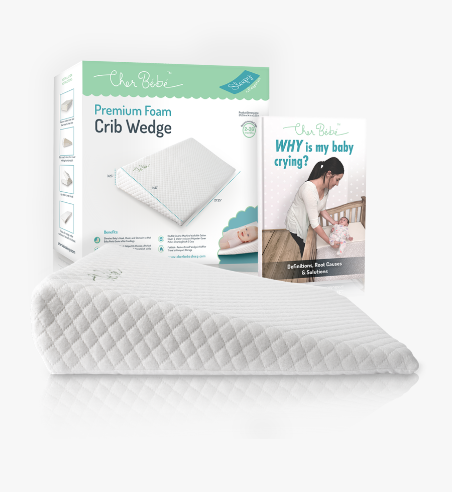 Crib Wedge By Cher Bébé - Baby Crib Wedge, Transparent Clipart
