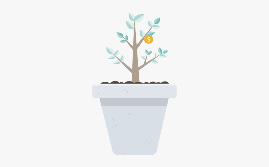 Flowerpot, Transparent Clipart